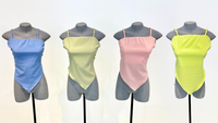 Cropped Lenço em Crepe Milão - Ref 5955