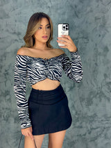 Cropped Canelado - Ref 10012