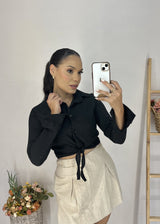 Blusa em Crepe Linho - Ref 1019