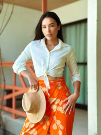 Blusa em Crepe Linho - Ref 1019