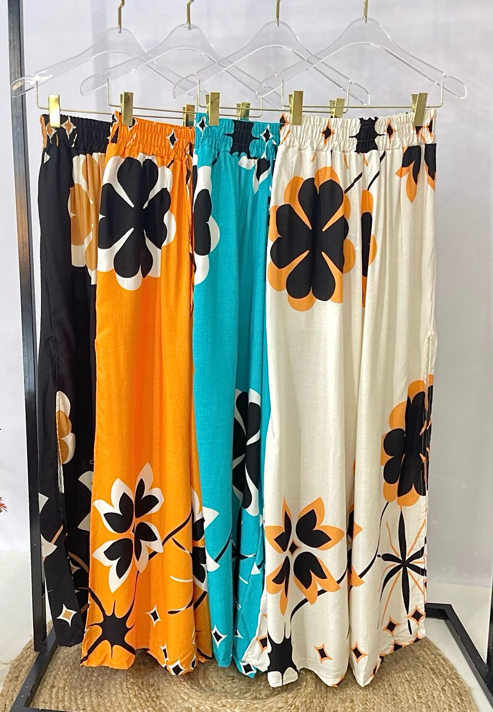 Calça Pantalona em Viscolinho - Ref 1512