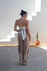 Cropped em Crepe linho - Ref 5008