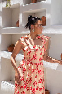 Vestido Longo em Crepe - Ref 2288