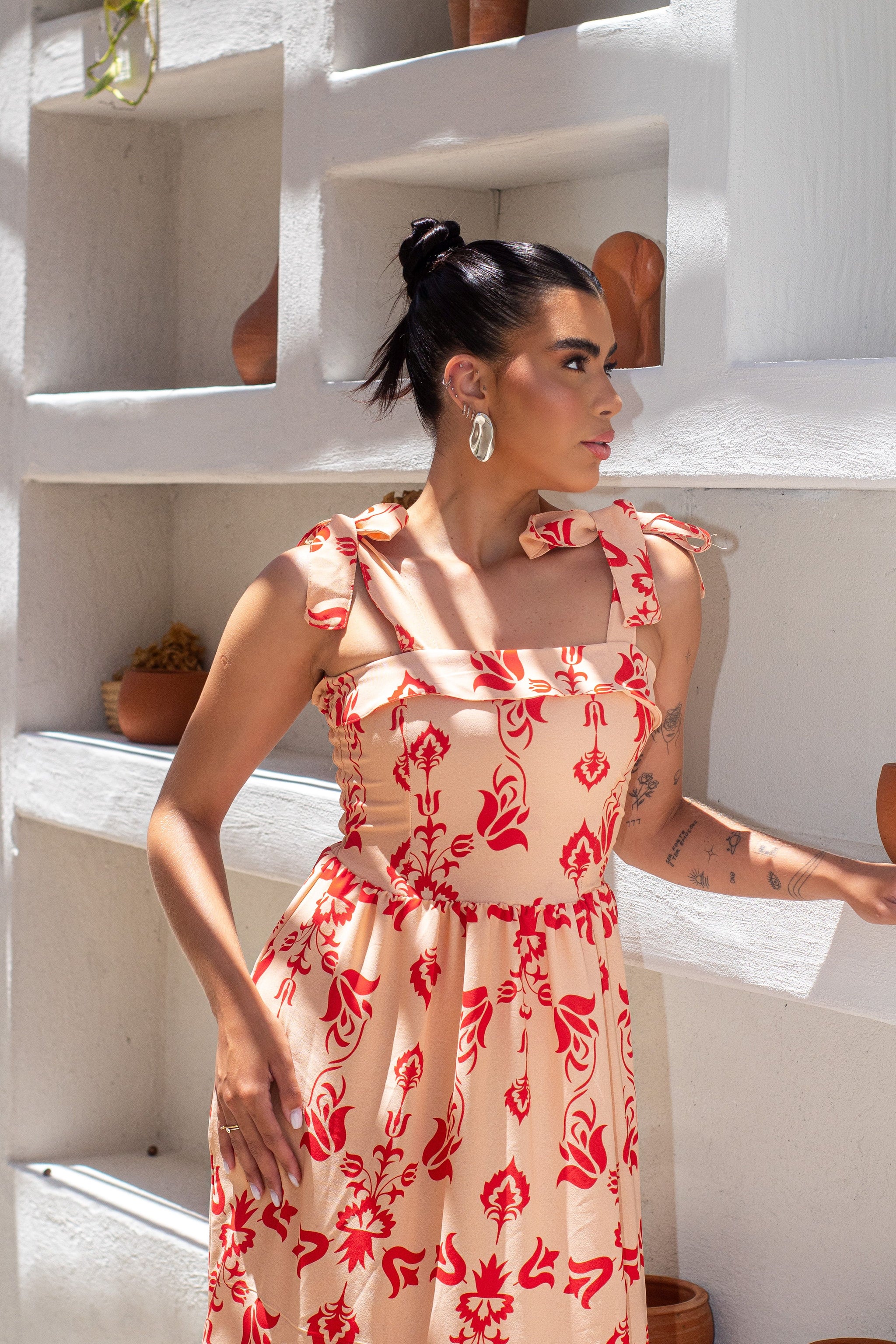 Vestido Longo em Crepe - Ref 2288