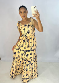 Vestido Longo em Crepe - Ref 2288