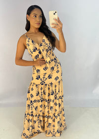 Vestido Longo em Crepe - Ref 2763