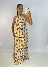 Vestido Longo em Crepe - Ref 2830