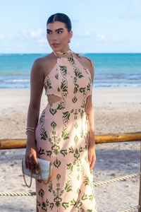 Vestido Longo em Crepe - Ref 2830