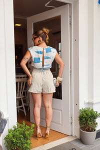 Shorts em Linho - Ref 5690
