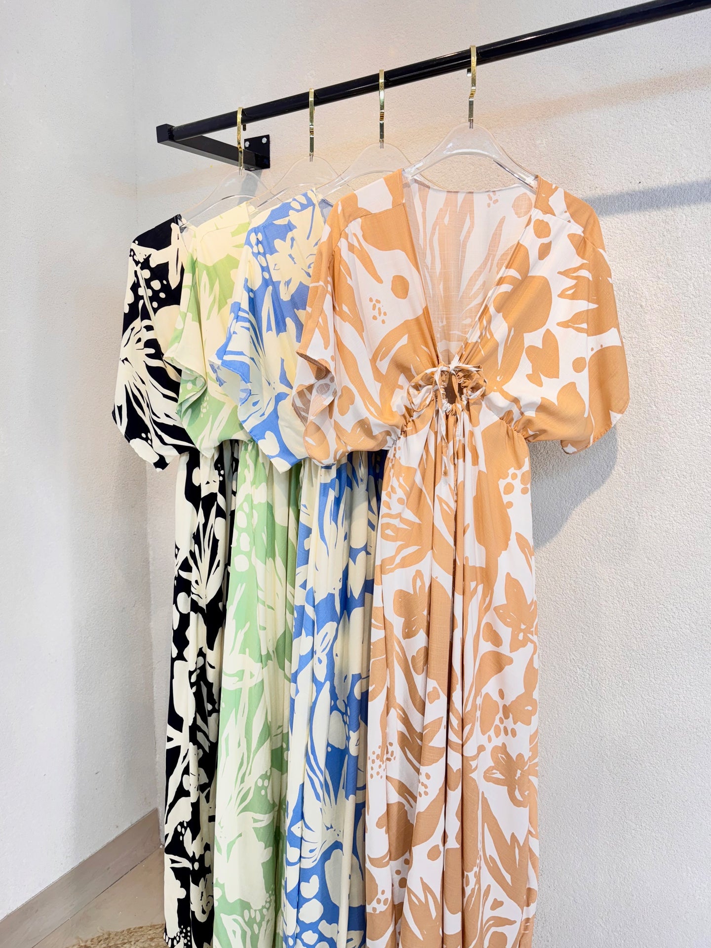 Vestido Longo em Viscolinho - Ref 3528