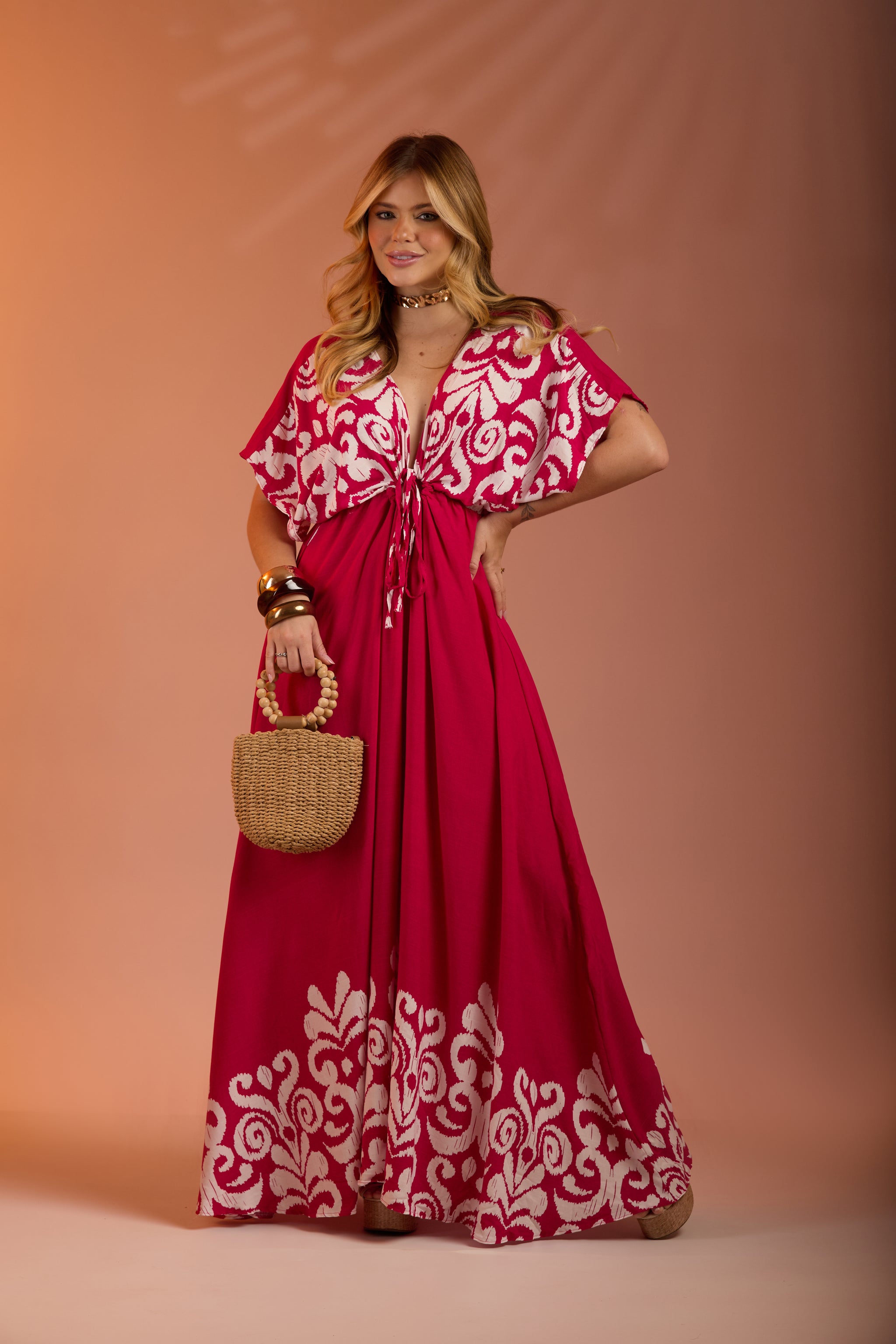 Vestido em Viscolinho - Ref 3528
