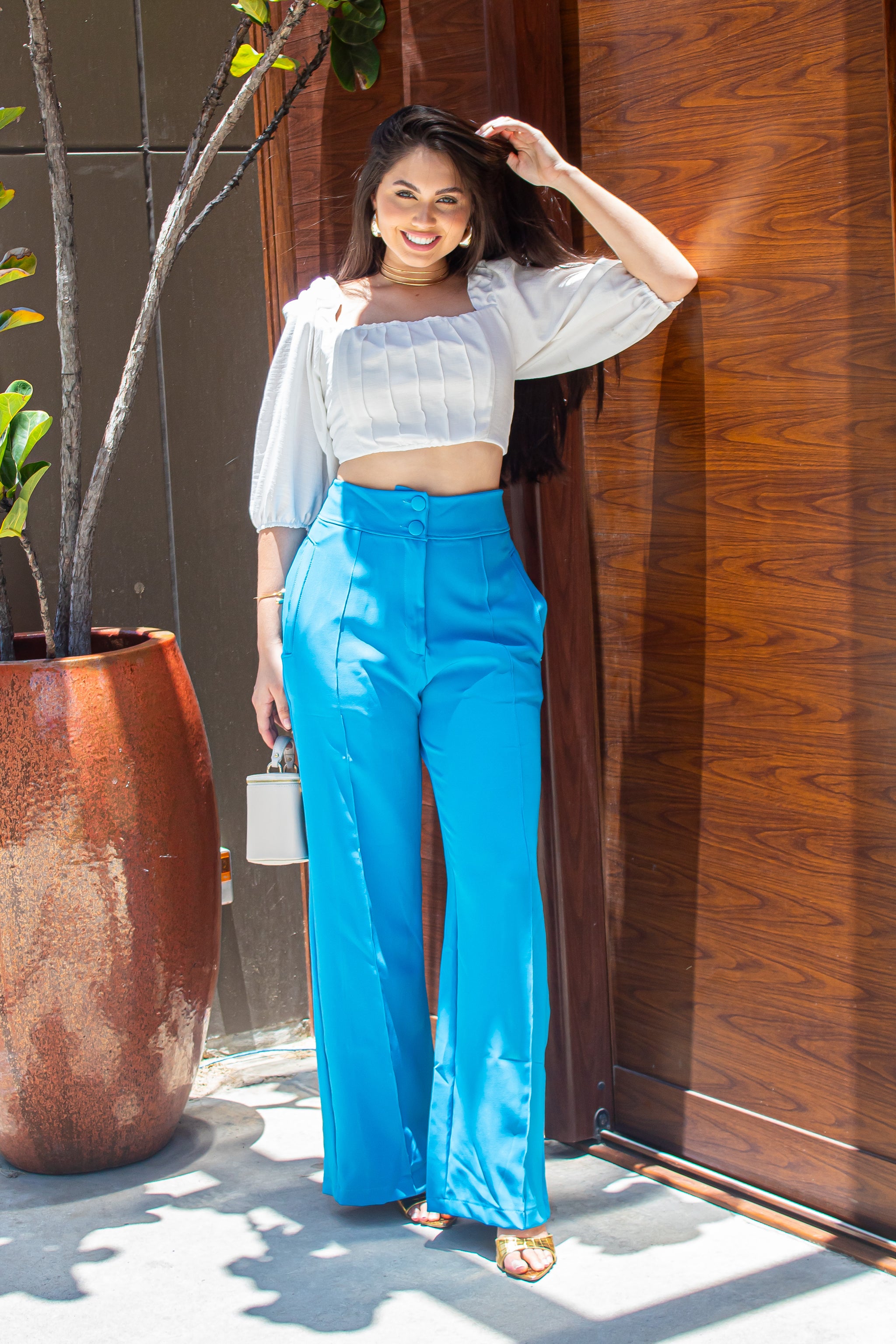 Calça em Alfaiataria - Ref 4837