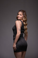 Vestido em Lurex - Ref 3819