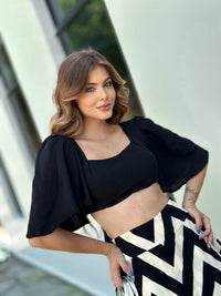 Cropped em Viscolinho - Ref 3918