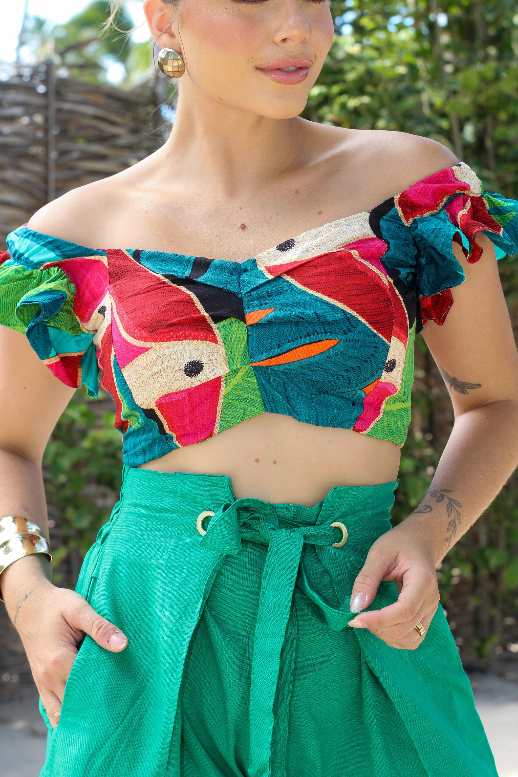 Cropped em Viscolinho - Ref 3933