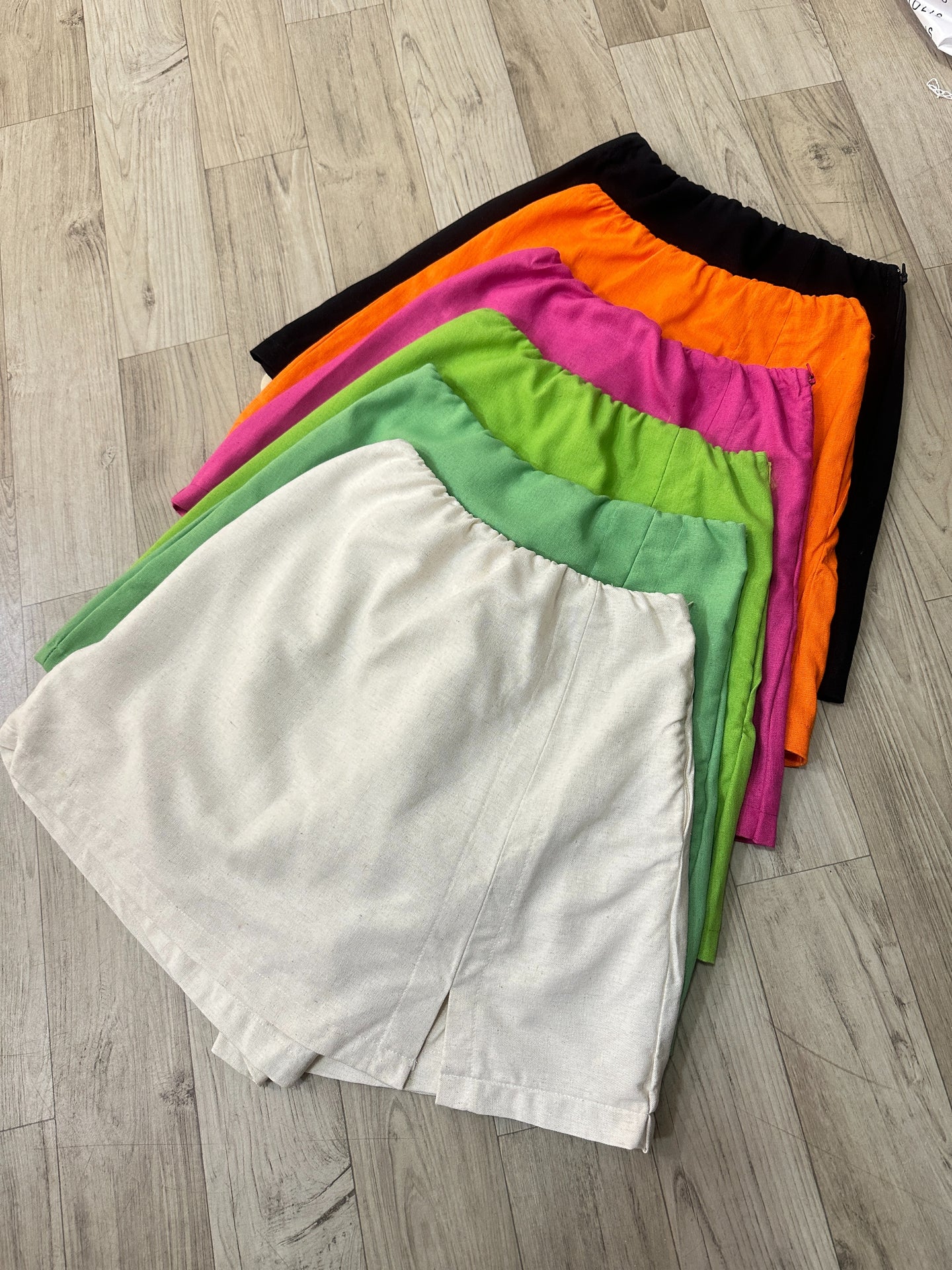Short Saia em Linho - Ref 4263