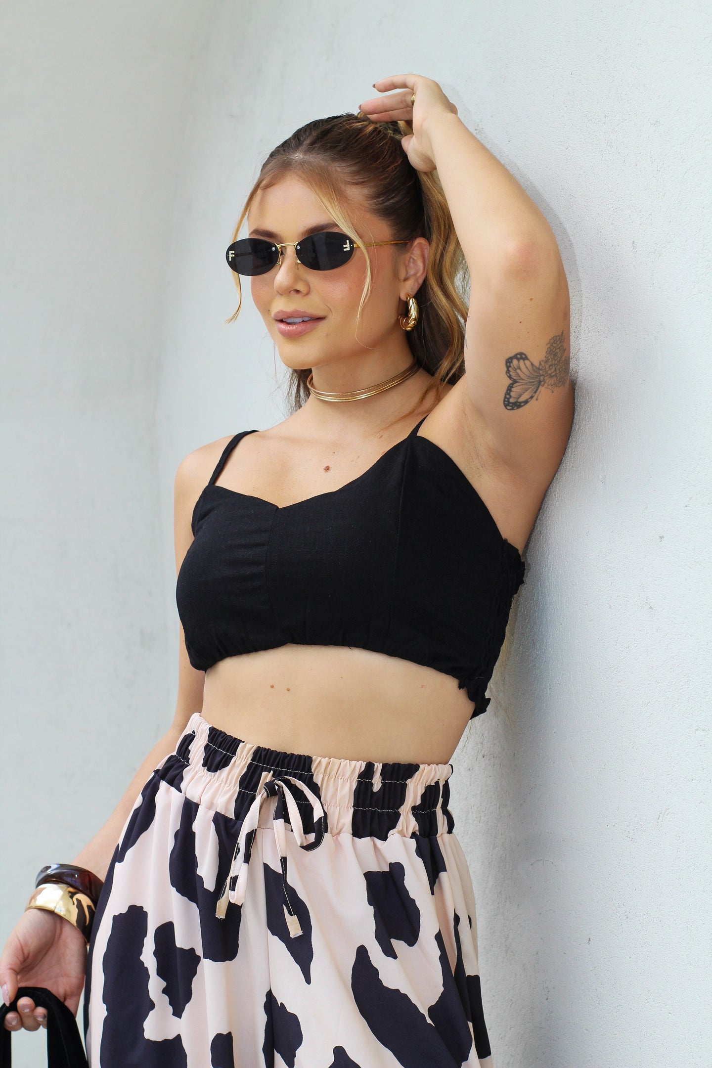Cropped em Linho - Ref 4432