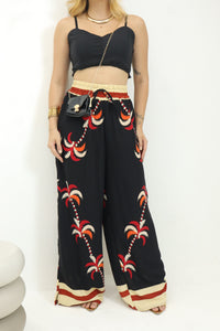 Calça Pantalona em Viscolinho - Ref 1512