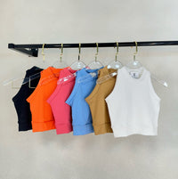 Cropped Canelado - Ref 4505