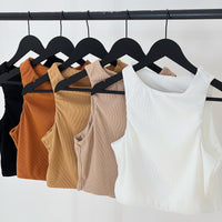 Cropped Canelado - Ref 4521