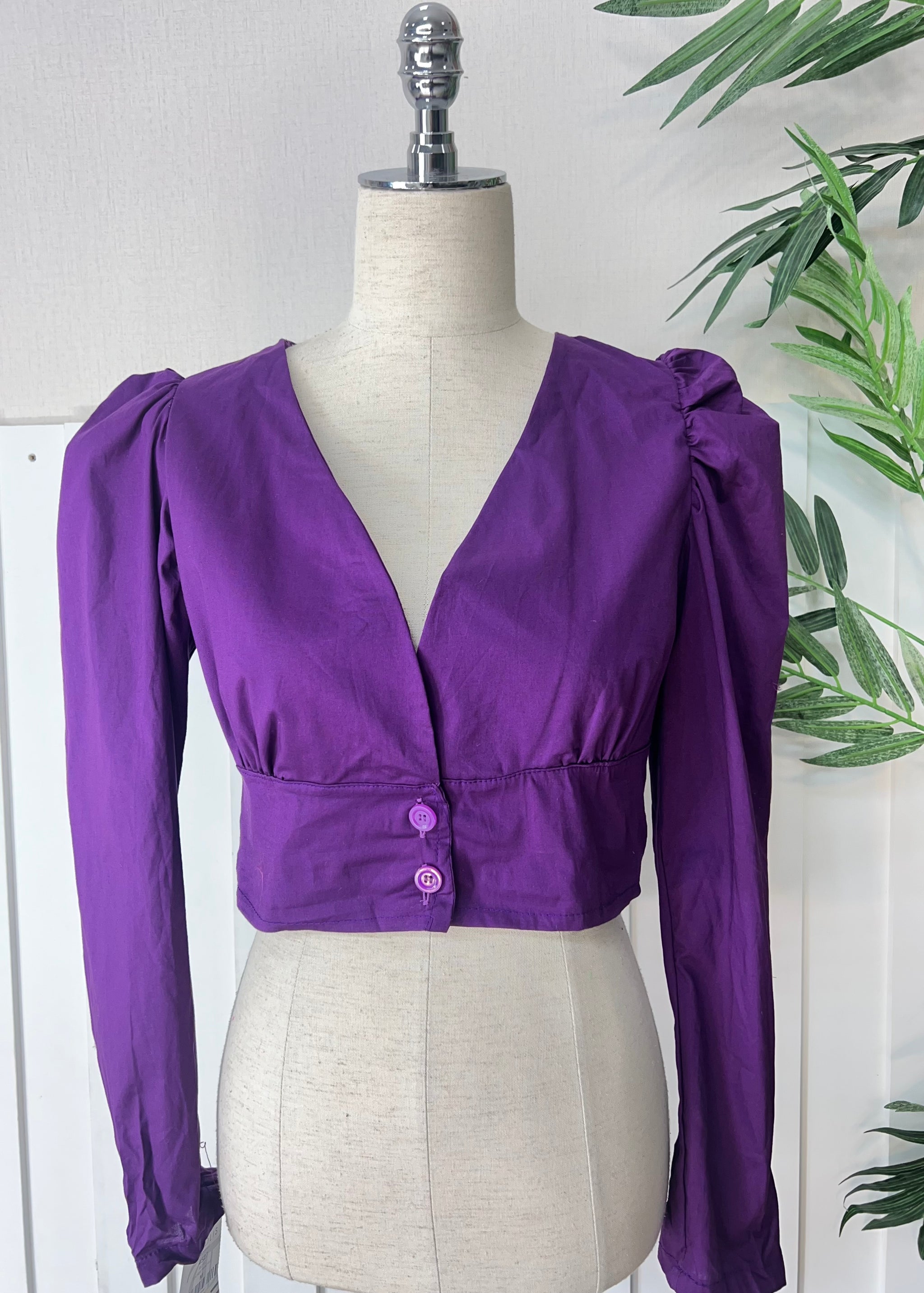 Cropped em Tricoline - Ref 4527