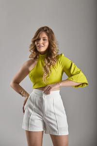 Cropped em Alfaiataria - Ref 45961
