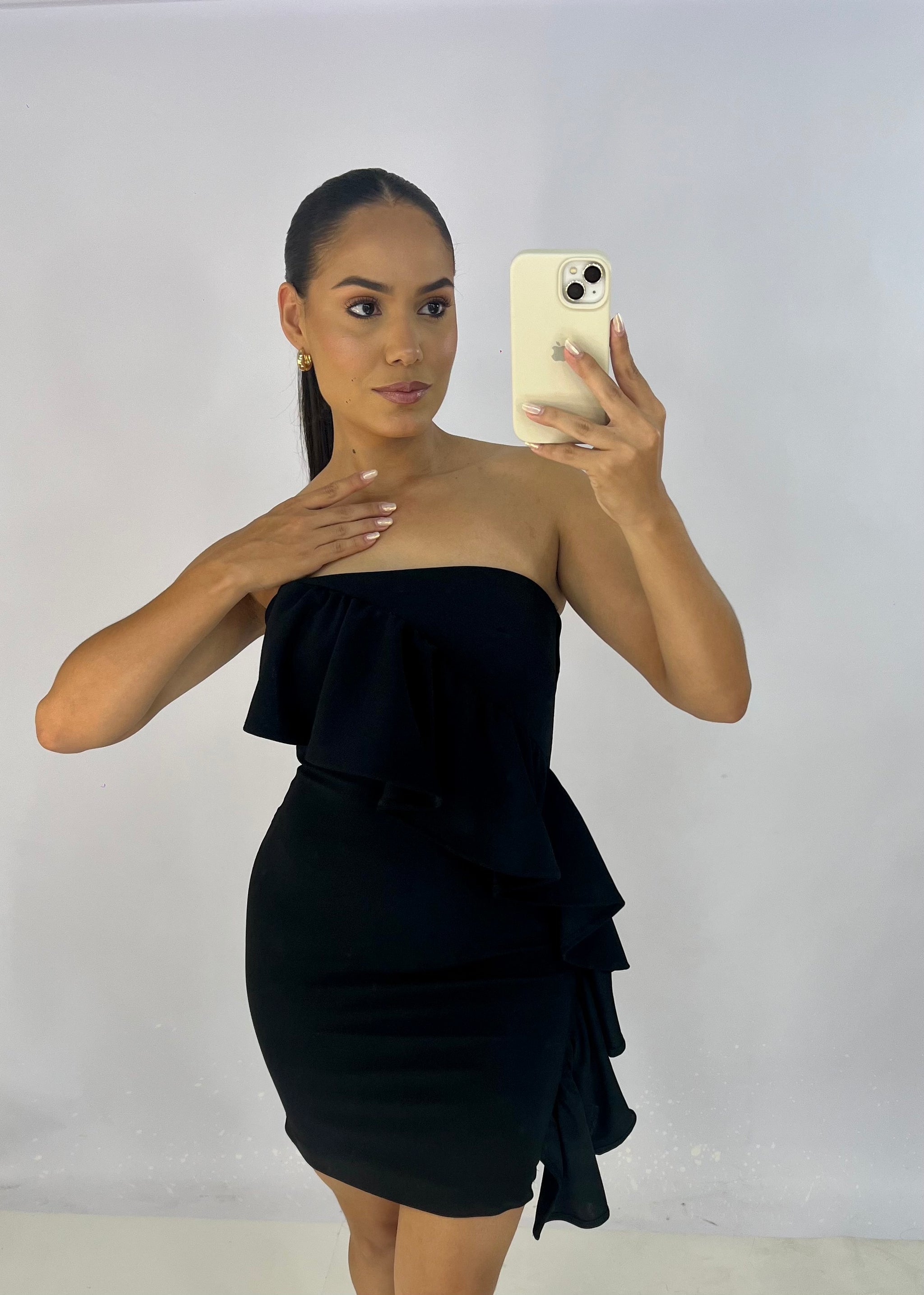 Vestido em Malha Crepe - Ref 4746