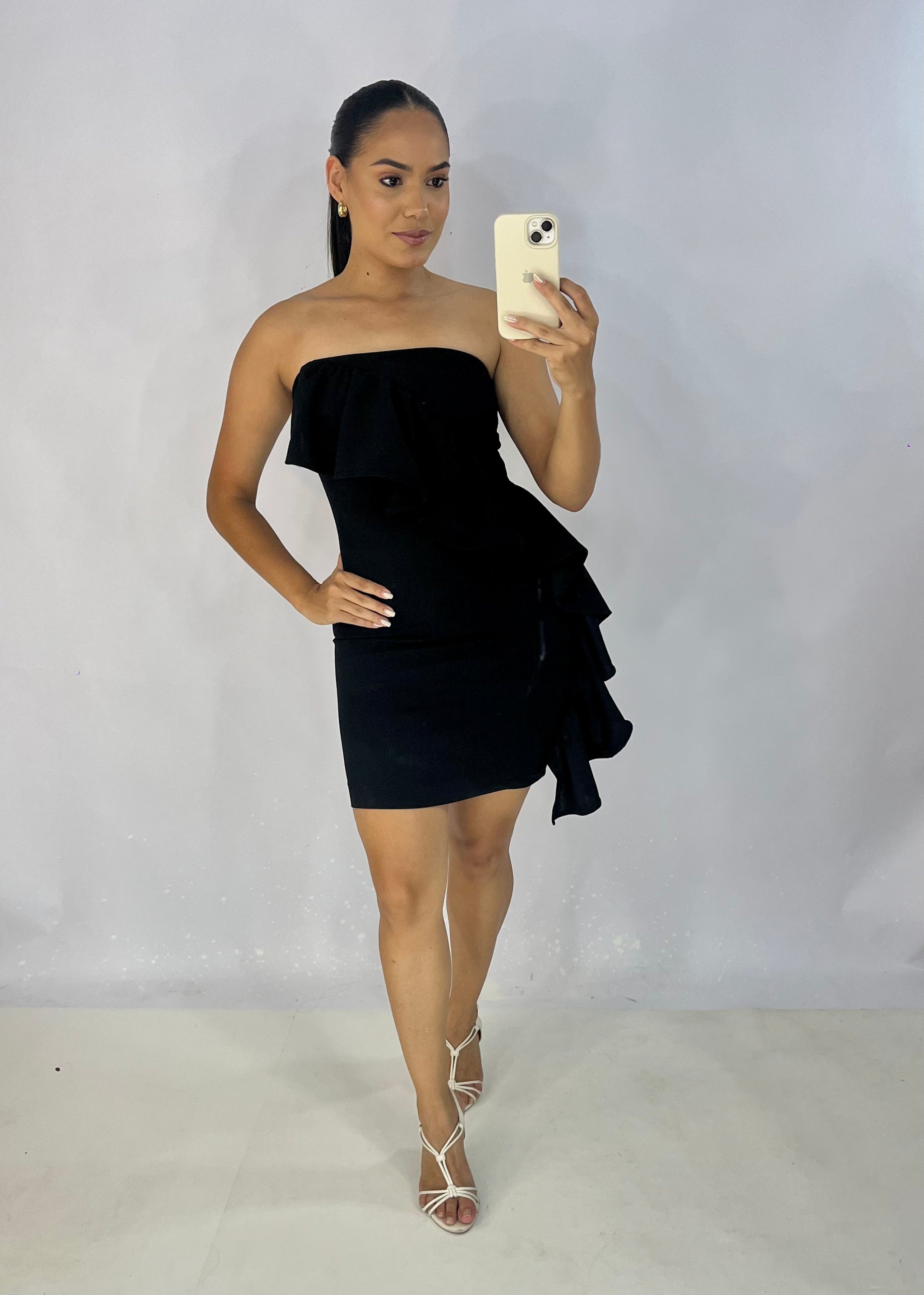 Vestido em Malha Crepe - Ref 4746