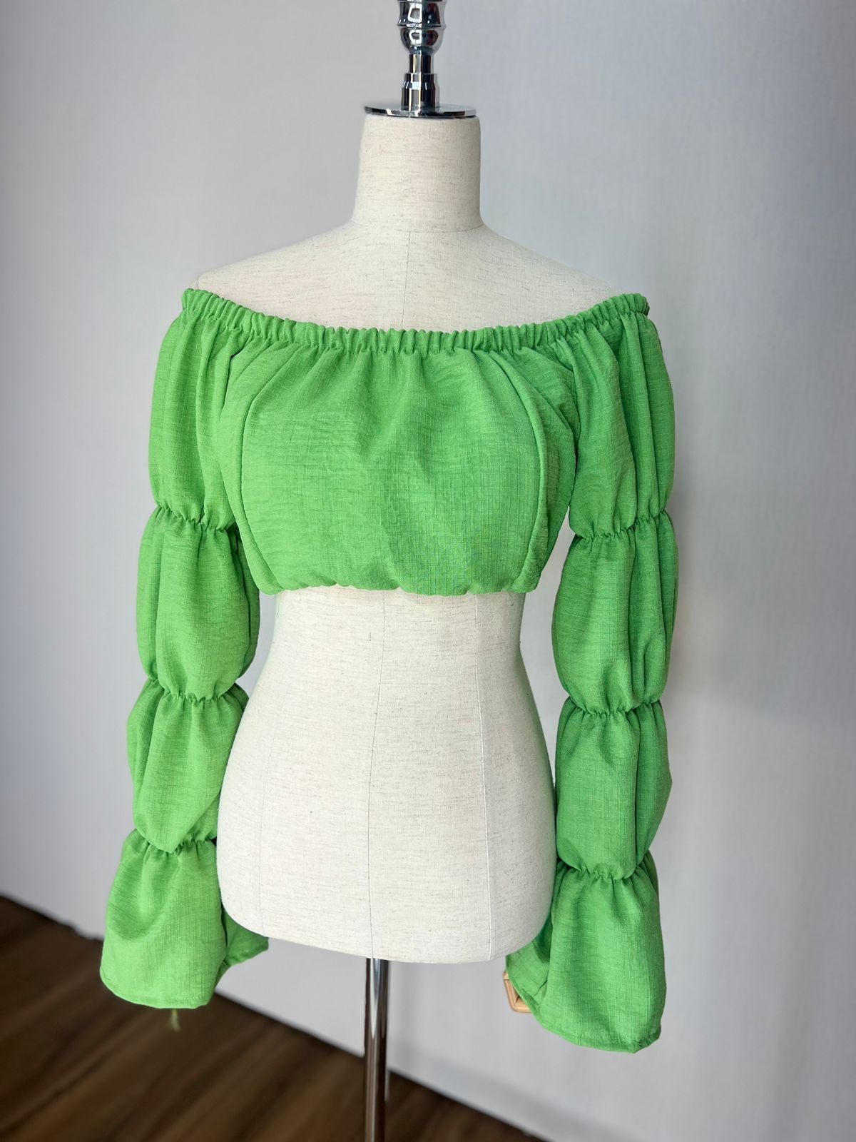 Cropped em Crepe Linho - Ref 4817