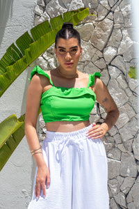 Cropped em Crepe Seda - Ref 4845