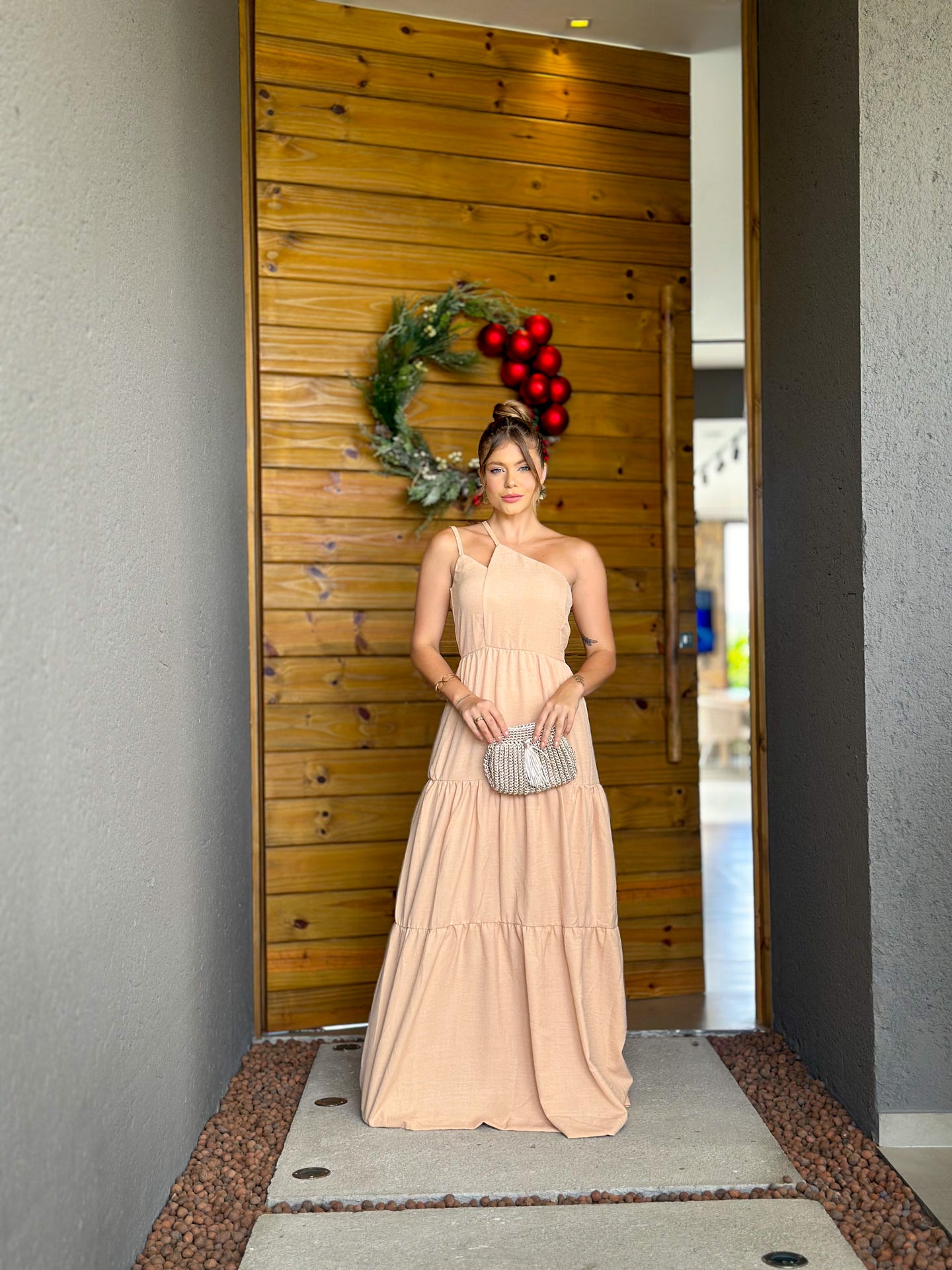 Vestido Longo em Viscolinho - Ref 4928