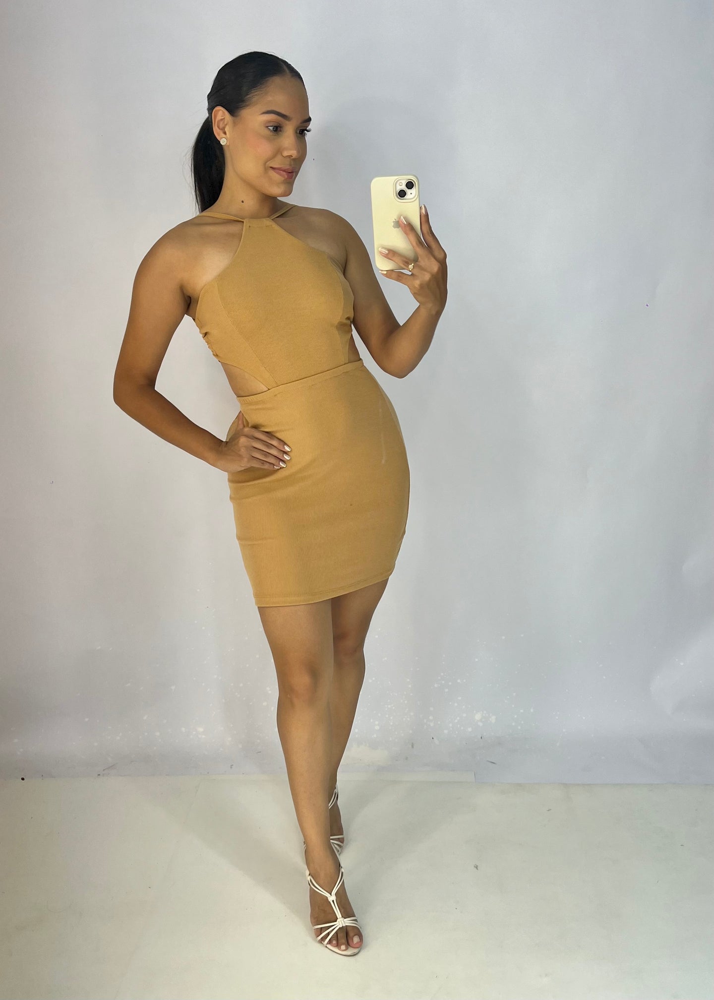 Vestido Canelado - Ref 4944