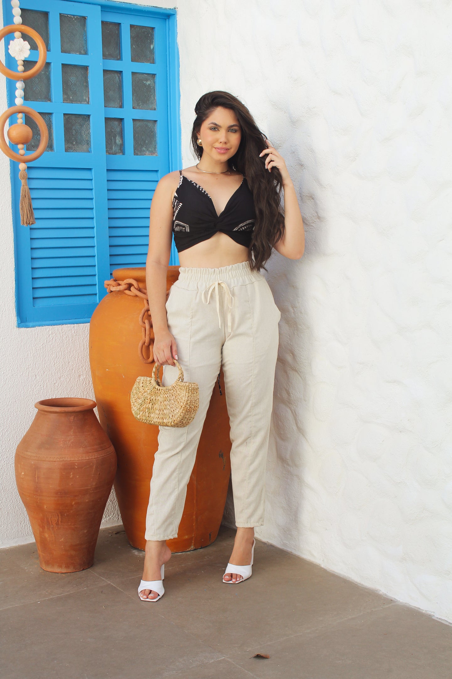 Cropped em Viscolinho - Ref 503