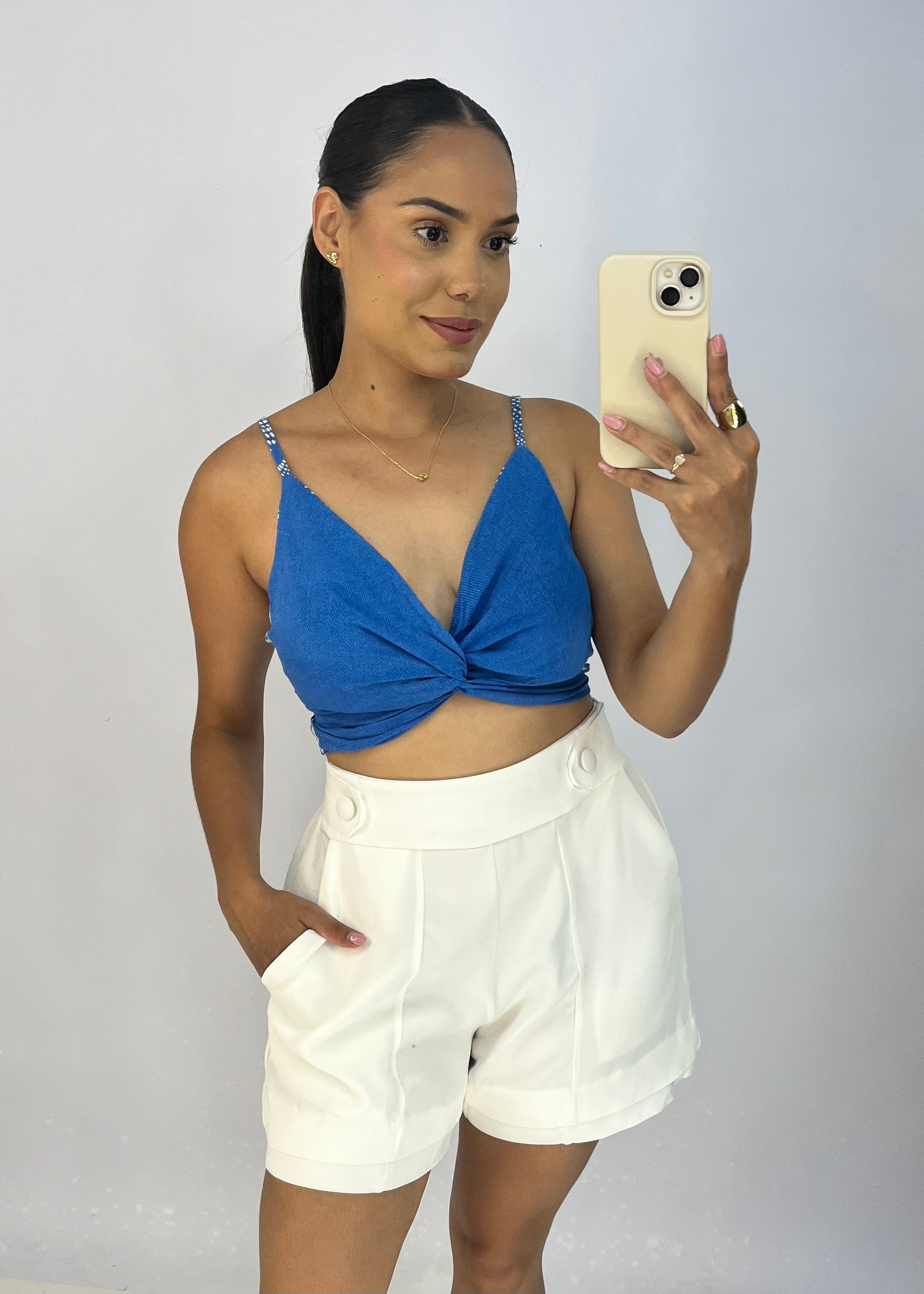 Cropped em Viscolinho - Ref 503