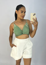 Cropped em Viscolinho - Ref 503