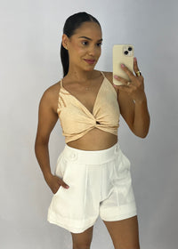 Cropped em Viscolinho - Ref 503