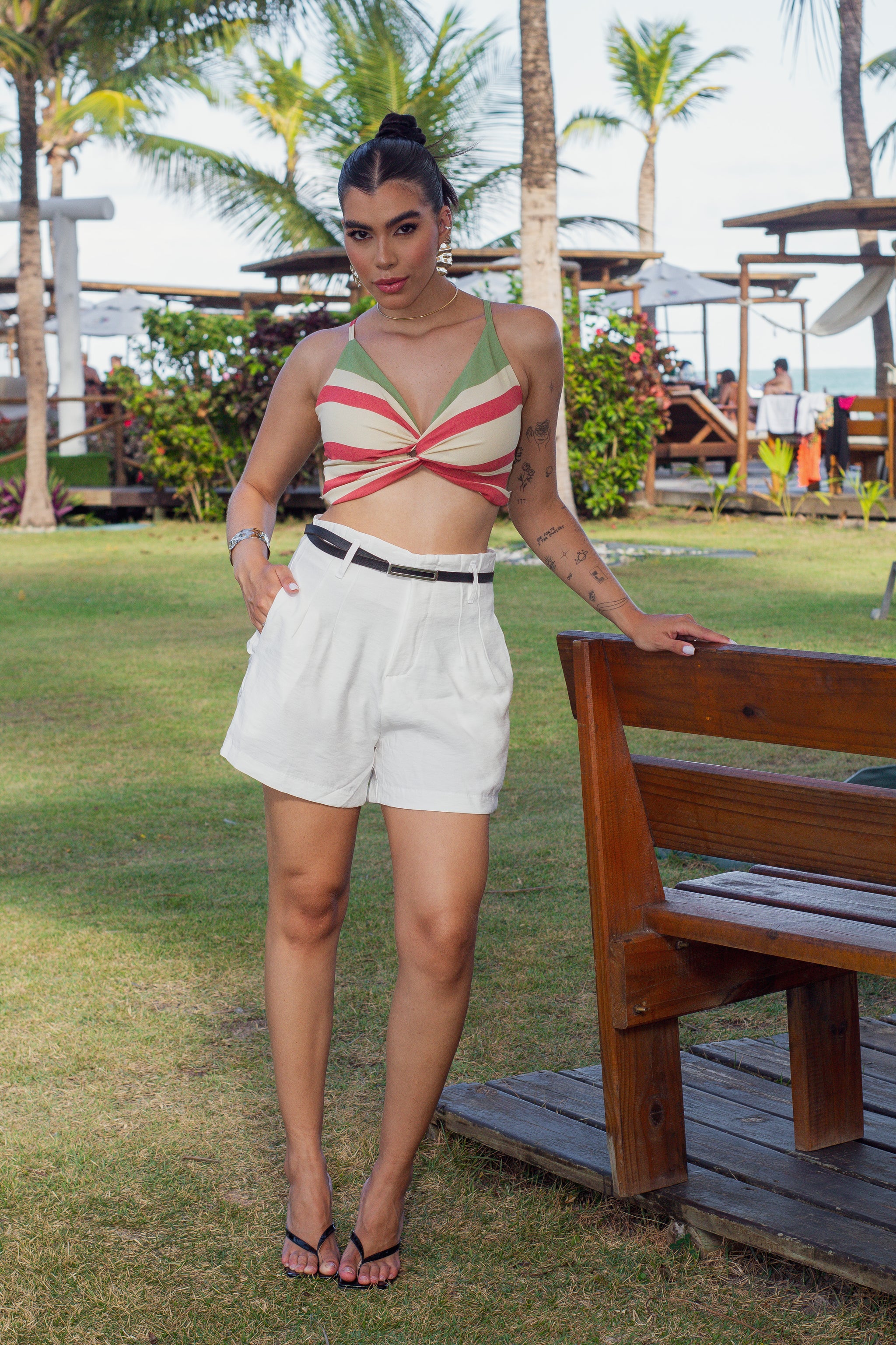 Cropped em Viscolinho - Ref 503