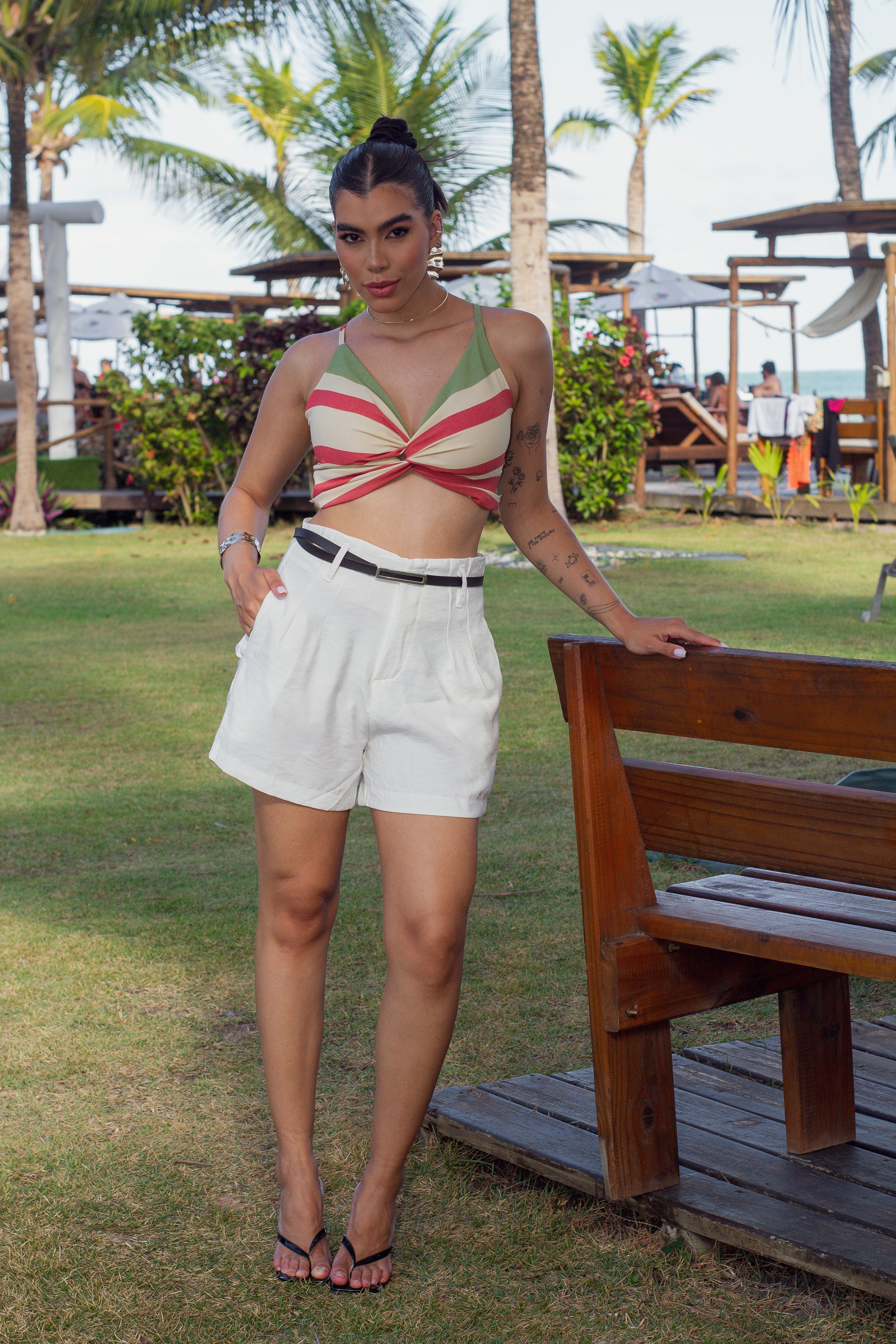 Cropped em Viscolinho - Ref 503