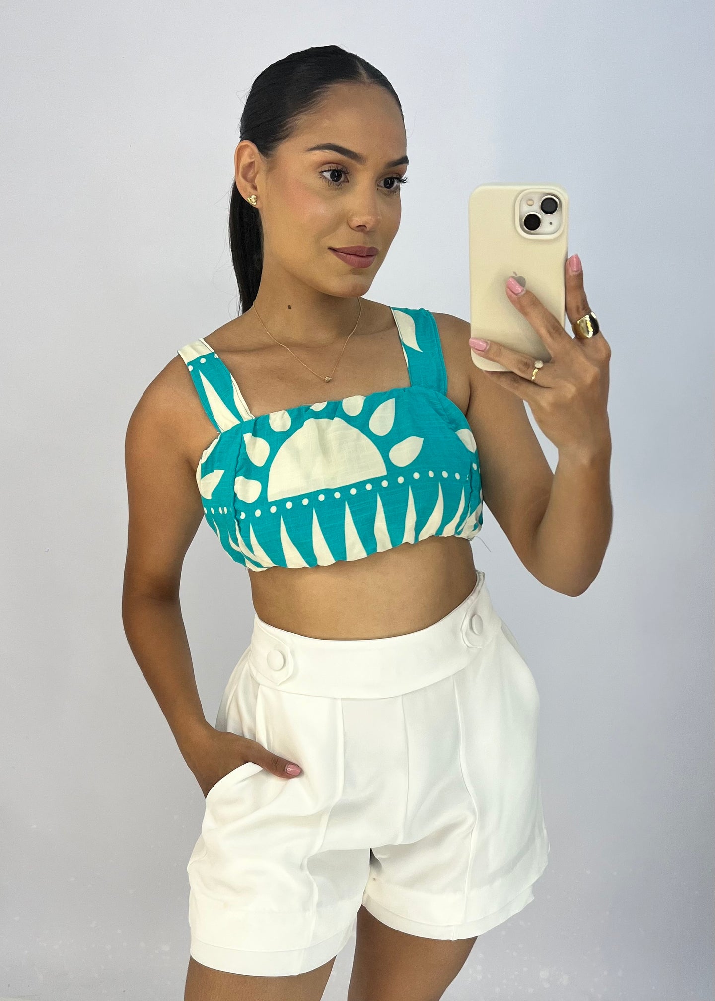 Cropped em Viscolinho - Ref 5048