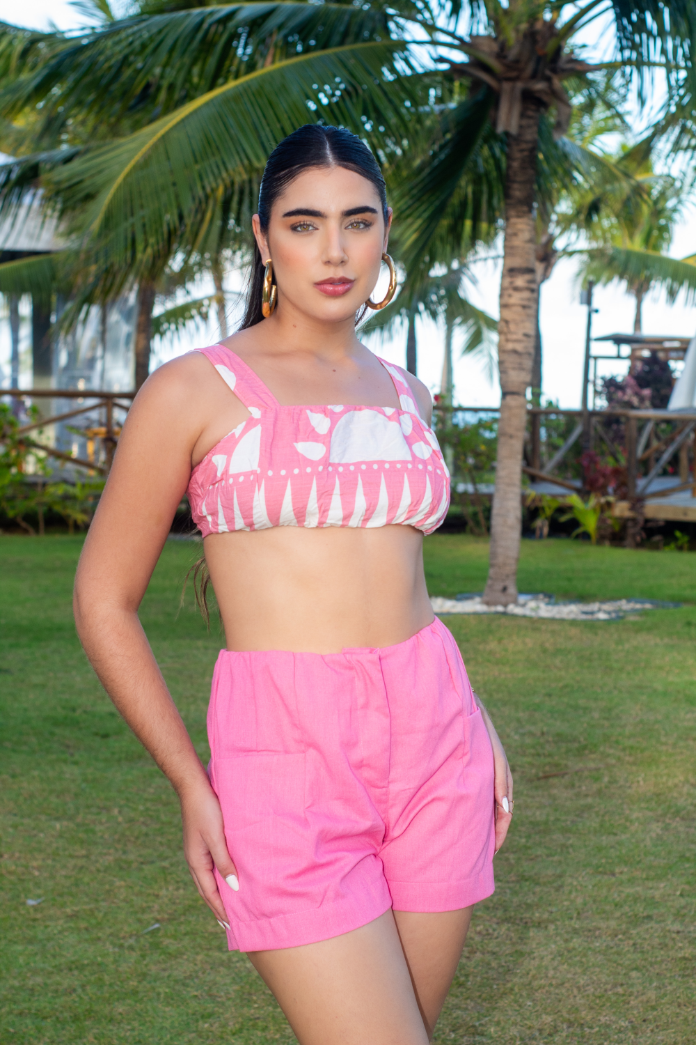 Cropped em Viscolinho - Ref 5048