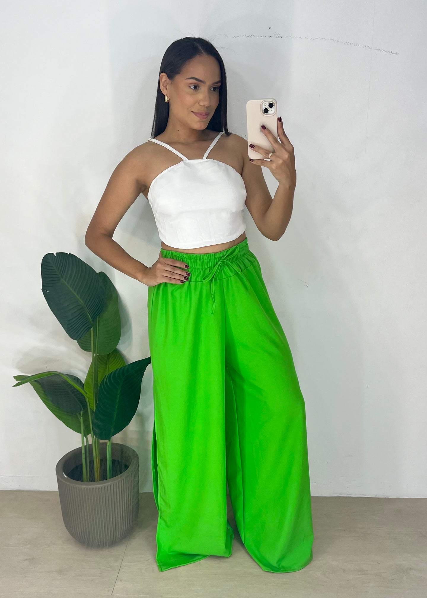 Calça Pantalona em Air-Flow - Ref 1512