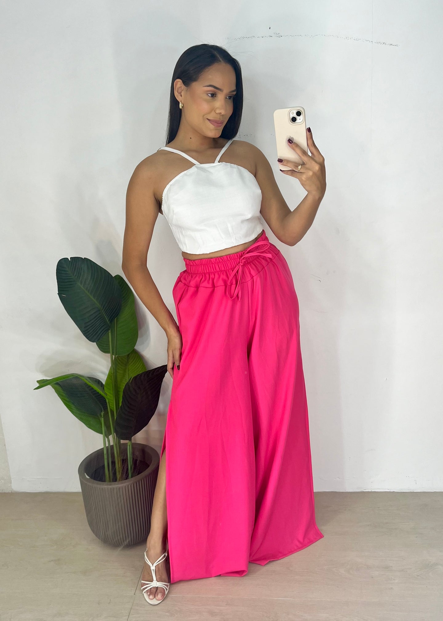 Calça Pantalona em Air-Flow - Ref 1512