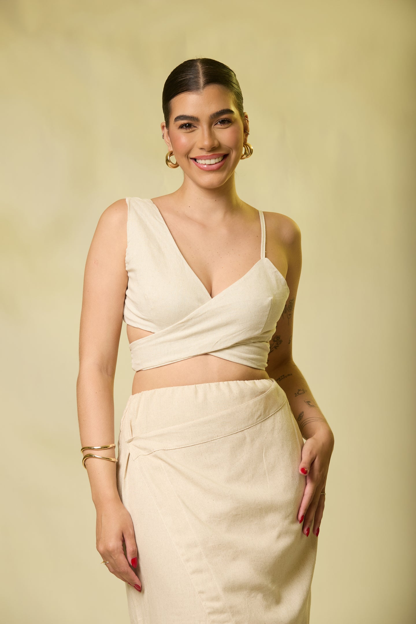 Cropped em Linho - Ref 5177