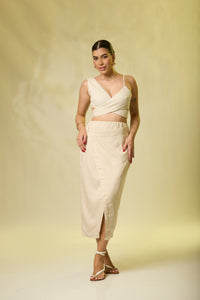 Cropped em Linho - Ref 5177