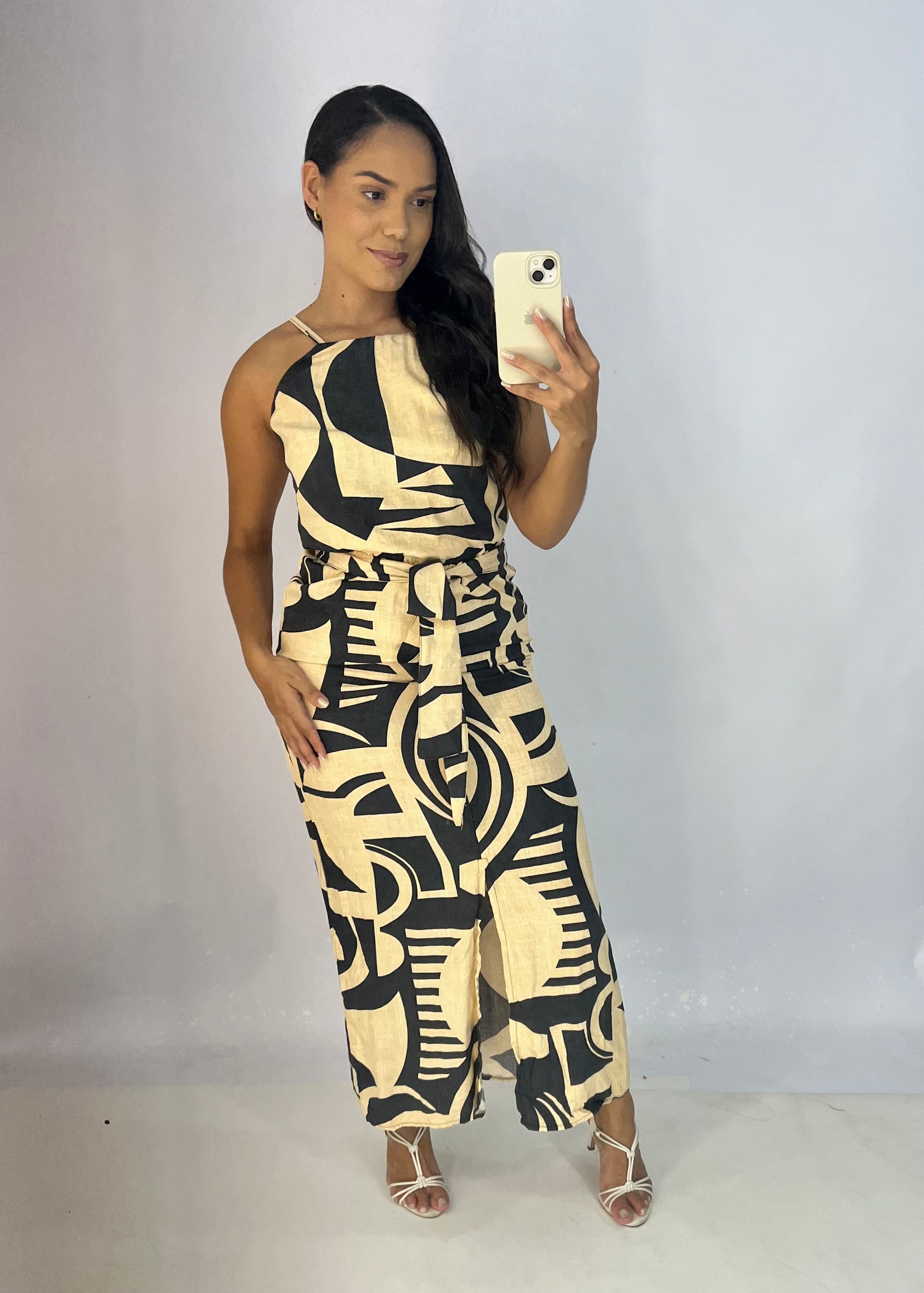 Vestido Longo em Viscolinho - Ref 5133