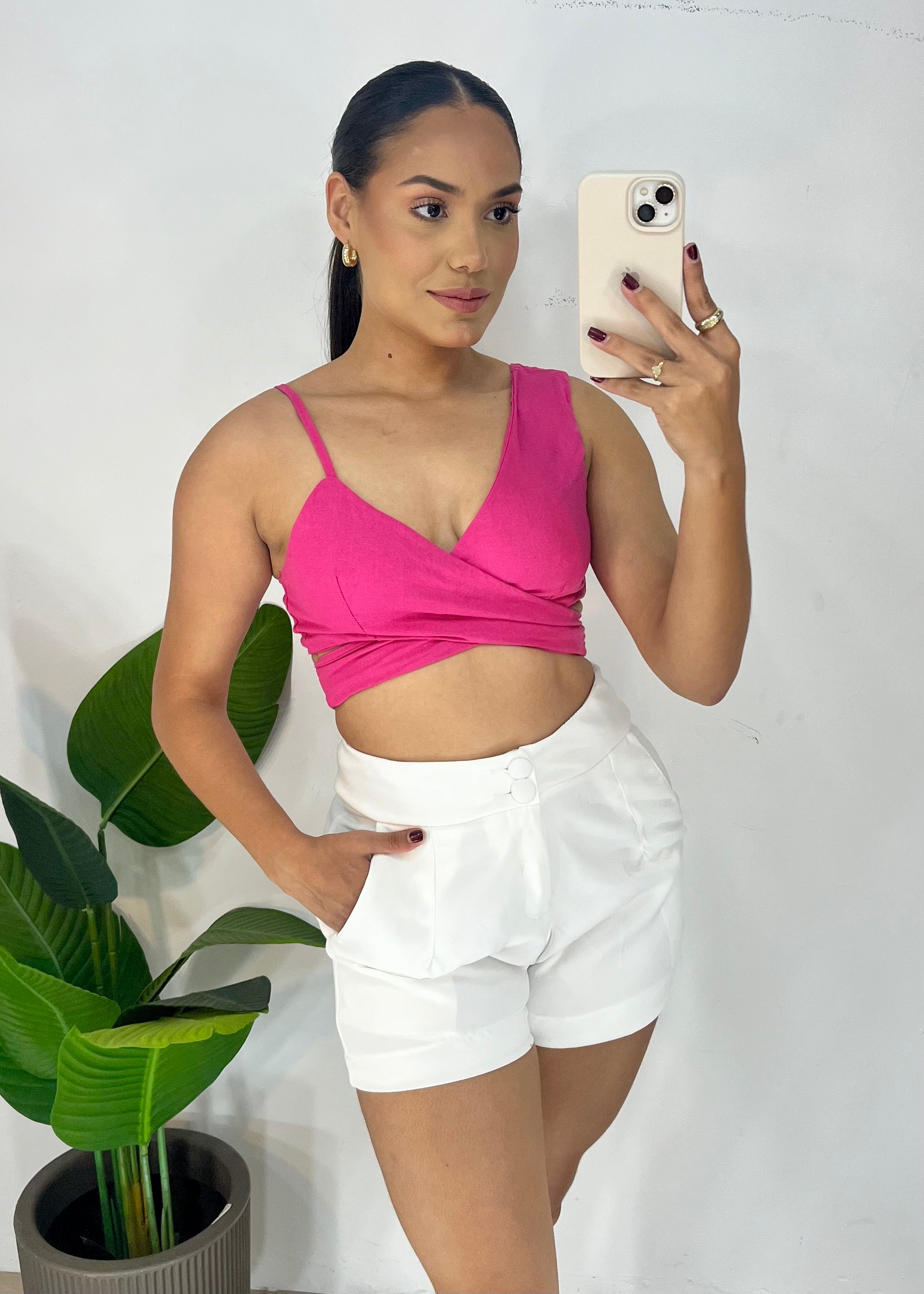 Cropped em Linho - Ref 5177
