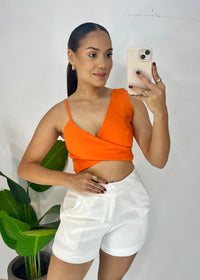 Cropped em Linho - Ref 5177