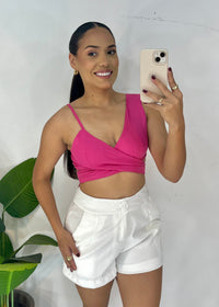Cropped em Linho - Ref 5177