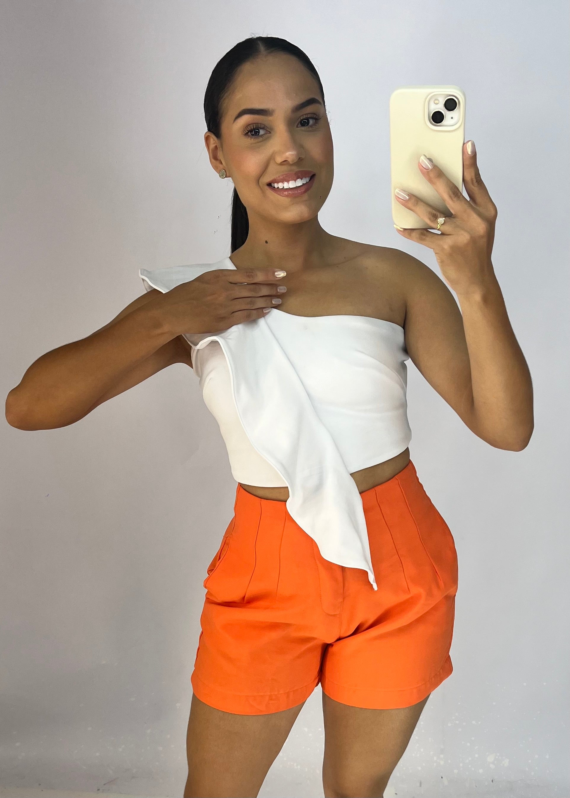 Cropped em Malha Crepe - Ref 52461