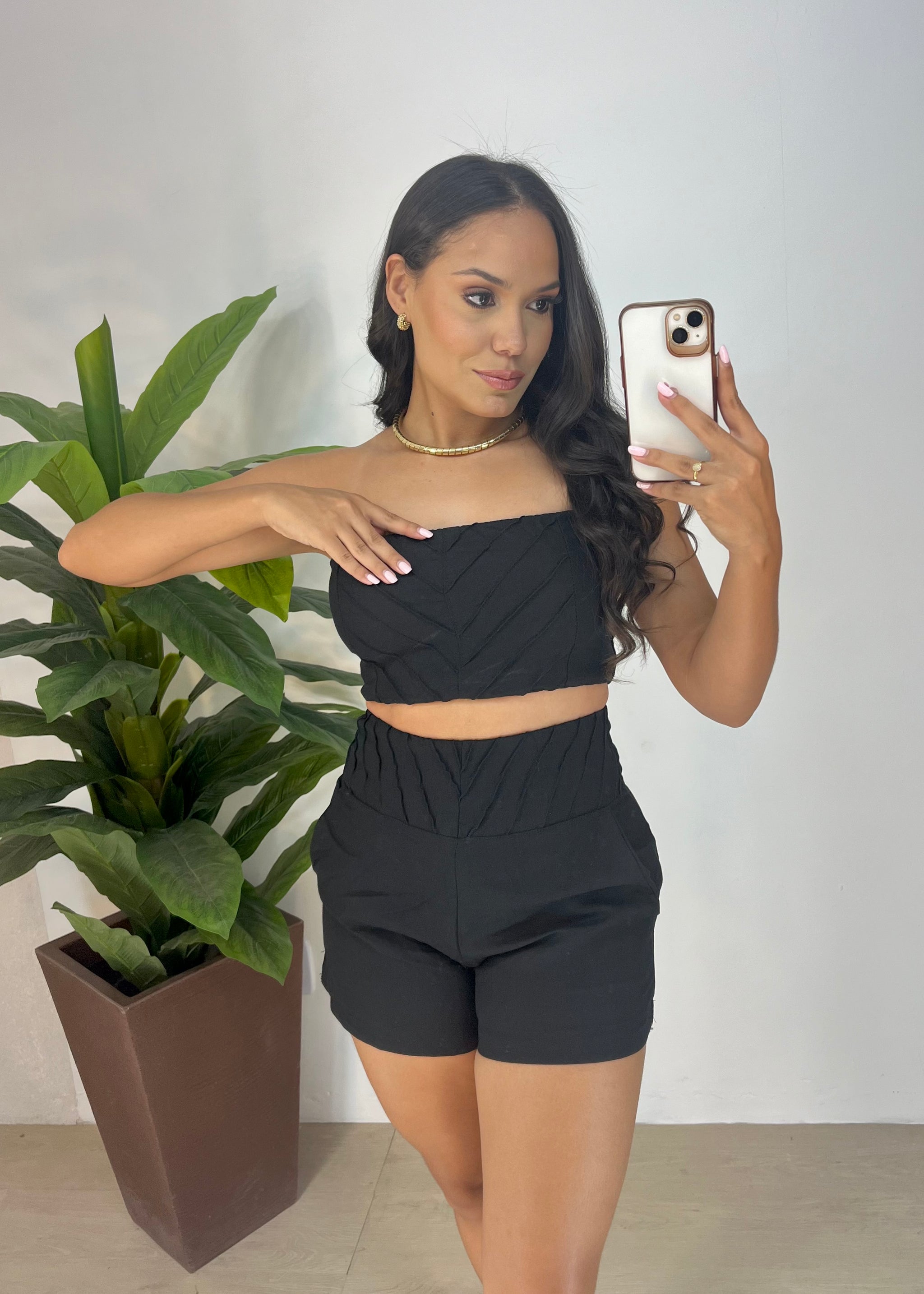 Cropped em Linho - Ref 5286